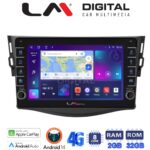 LM Digital - LM ZG8018 GPS Οθόνη OEM Multimedia Αυτοκινήτου για TOYOTA RAV4 2006 > 2012 (CarPlay/AndroidAuto/BT/GPS/WIFI/GPRS)