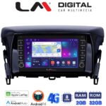 LM Digital - LM ZG8030 GPS Οθόνη OEM Multimedia Αυτοκινήτου για MITSUBISHI ECLIPSE CROSS 2018> (CarPlay/AndroidAuto/BT/GPS/WIFI/GPRS)