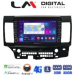 LM Digital - LM ZG8037 GPS Οθόνη OEM Multimedia Αυτοκινήτου για MITSUBISHI LANCER 2008> (CarPlay/AndroidAuto/BT/GPS/WIFI/GPRS)