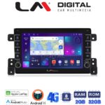 LM Digital - LM ZG8053 GPS Οθόνη OEM Multimedia Αυτοκινήτου για SUZUKI G.VITARA 2005>2015 (CarPlay/AndroidAuto/BT/GPS/WIFI/GPRS)