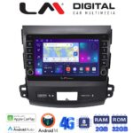 LM Digital - LM ZG8056 GPS Οθόνη OEM Multimedia Αυτοκινήτου για OUTLANDER, C CROSSER,4007 2006>2012 (CarPlay/AndroidAuto/BT/GPS/WIFI/GPRS)