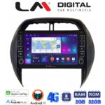LM Digital - LM ZG8071CL GPS Οθόνη OEM Multimedia Αυτοκινήτου για Toyota Rav4 2000 > 2006 (CarPlay/AndroidAuto/BT/GPS/WIFI/GPRS)