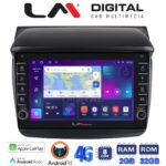 LM Digital - LM ZG8094 GPS Οθόνη OEM Multimedia Αυτοκινήτου για MITSUBISHI L200 2006 > 2014 (CarPlay/AndroidAuto/BT/GPS/WIFI/GPRS)