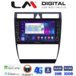 LM Digital - LM ZG8102 GPS Οθόνη OEM Multimedia Αυτοκινήτου για Audi A6 1998 > 2004 (CarPlay/AndroidAuto/BT/GPS/WIFI/GPRS)