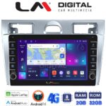 LM Digital - LM ZG8140 GPS Οθόνη OEM Multimedia Αυτοκινήτου για Ford Fiesta 2006 -> 2008 (CarPlay/AndroidAuto/BT/GPS/WIFI/GPRS)