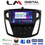 LM Digital - LM ZG8150 GPS Οθόνη OEM Multimedia Αυτοκινήτου για FORD FOCUS 2015>2018 (CarPlay/AndroidAuto/BT/GPS/WIFI/GPRS)