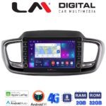 LM Digital - LM ZG8224 GPS Οθόνη OEM Multimedia Αυτοκινήτου για Kia Sorento 2013 > 2020 (CarPlay/AndroidAuto/BT/GPS/WIFI/GPRS)