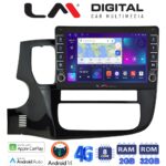 LM Digital - LM ZG8231 GPS Οθόνη OEM Multimedia Αυτοκινήτου για MITSUBISHI OUTLANDER  2013> (CarPlay/AndroidAuto/BT/GPS/WIFI/GPRS)