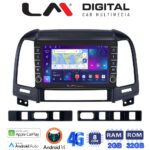 LM Digital - LM ZG8239 GPS Οθόνη OEM Multimedia Αυτοκινήτου για Hyundai SantaFe 2006 > 2013 (CarPlay/AndroidAuto/BT/GPS/WIFI/GPRS)