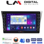 LM Digital - LM ZG8271 GPS Οθόνη OEM Multimedia Αυτοκινήτου για Subaru Impreza 2000 > 2007 (CarPlay/AndroidAuto/BT/GPS/WIFI/GPRS)