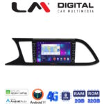 LM Digital - LM ZG8306 GPS Οθόνη OEM Multimedia Αυτοκινήτου για SEAT LEON 2012>  (CarPlay/AndroidAuto/BT/GPS/WIFI/GPRS)