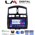 LM Digital - LM ZG8317 GPS Οθόνη OEM Multimedia Αυτοκινήτου για Hyundai Santa Fe 2000 > 2006 (CarPlay/AndroidAuto/BT/GPS/WIFI/GPRS)