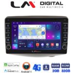 LM Digital - LM ZG8402 GPS Οθόνη OEM Multimedia Αυτοκινήτου για Toyota Yaris 1999 > 2004 (CarPlay/AndroidAuto/BT/GPS/WIFI/GPRS)