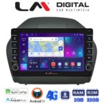 LM Digital - LM ZG8414 GPS Οθόνη OEM Multimedia Αυτοκινήτου για HYUNDAI IX35 2009>2015  (CarPlay/AndroidAuto/BT/GPS/WIFI/GPRS)