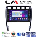 LM Digital - LM ZG8443 GPS Οθόνη OEM Multimedia Αυτοκινήτου για PORSCHE CAYENNE 2002>2011 (CarPlay/AndroidAuto/BT/GPS/WIFI/GPRS)
