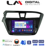 LM Digital - LM ZG8517 GPS Οθόνη OEM Multimedia Αυτοκινήτου για Hyundai i20 2015> (CarPlay/AndroidAuto/BT/GPS/WIFI/GPRS)