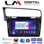 LM Digital - LM ZG8591B GPS Οθόνη OEM Multimedia Αυτοκινήτου για 0 (CarPlay/AndroidAuto/BT/GPS/WIFI/GPRS)