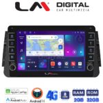 LM Digital - LM ZG8714 GPS Οθόνη OEM Multimedia Αυτοκινήτου για Nissan Micra (K14) 2017> (CarPlay/AndroidAuto/BT/GPS/WIFI/GPRS)