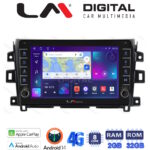 LM Digital - LM ZG8716 GPS Οθόνη OEM Multimedia Αυτοκινήτου για Nissan Navara D23 2016>   (CarPlay/AndroidAuto/BT/GPS/WIFI/GPRS)