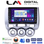LM Digital - LM ZG8730 GPS Οθόνη OEM Multimedia Αυτοκινήτου για HONDA JAZZ 2002>2009 (CarPlay/AndroidAuto/BT/GPS/WIFI/GPRS)