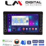 LM Digital - LM ZG8754 GPS Οθόνη OEM Multimedia Αυτοκινήτου για Toyota Yaris 2023 > (CarPlay/AndroidAuto/BT/GPS/WIFI/GPRS)