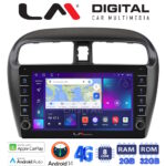 LM Digital - LM ZG8850 GPS Οθόνη OEM Multimedia Αυτοκινήτου για Mitsubishi Spacestar 2013> (CarPlay/AndroidAuto/BT/GPS/WIFI/GPRS)
