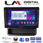 LM Digital - LM ZG8893 GPS Οθόνη OEM Multimedia Αυτοκινήτου για Opel Vivaro - Renault Trafic - Nissan Primastar 2010 > 2014 (CarPlay/AndroidAuto/BT/GPS/WIFI/GPRS)