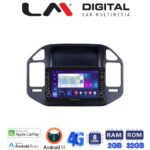 LM Digital - LM ZG8990 GPS Οθόνη OEM Multimedia Αυτοκινήτου για Mitsubishi Pajero 1999 > 2006 (CarPlay/AndroidAuto/BT/GPS/WIFI/GPRS)
