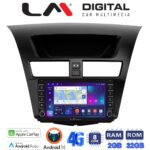 LM Digital - LM ZG8994 GPS Οθόνη OEM Multimedia Αυτοκινήτου για Mazda BT50 2012 > 2018 (CarPlay/AndroidAuto/BT/GPS/WIFI/GPRS)