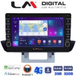 LM Digital - LM ZG8994UP GPS Οθόνη OEM Multimedia Αυτοκινήτου για Mazda BT50 2012 > 2018 (CarPlay/AndroidAuto/BT/GPS/WIFI/GPRS)