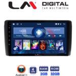 LM Digital - LM ZL4070 GPS Οθόνη OEM Multimedia Αυτοκινήτου για Nissan Leaf 2009 > 2017 (BT/GPS/WIFI/GPRS)
