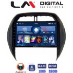 LM Digital - LM ZL4071CL GPS Οθόνη OEM Multimedia Αυτοκινήτου για Toyota Rav4 2000 > 2006 (BT/GPS/WIFI/GPRS)