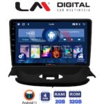 LM Digital - LM ZL4206UP GPS Οθόνη OEM Multimedia Αυτοκινήτου για Peugeot 206 2002 > 2006 (BT/GPS/WIFI/GPRS)