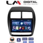 LM Digital - LM ZL4318 GPS Οθόνη OEM Multimedia Αυτοκινήτου για Mitsubishi ASX 2020 > 2023 (BT/GPS/WIFI/GPRS)
