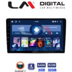 LM Digital - LM ZL4402UP GPS Οθόνη OEM Multimedia Αυτοκινήτου για Toyota Yaris 1999 > 2005 (BT/GPS/WIFI/GPRS)