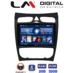 LM Digital - LM ZL4812 GPS Οθόνη OEM Multimedia Αυτοκινήτου για Mercedes CLK (W209) 2000 > 2004 (BT/GPS/WIFI/GPRS)