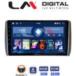 LM Digital - LM ZL4885 GPS Οθόνη OEM Multimedia Αυτοκινήτου για Toyota Urban - IST 2007 > 2016 (BT/GPS/WIFI/GPRS)