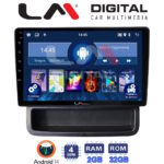 LM Digital - LM ZL4893 GPS Οθόνη OEM Multimedia Αυτοκινήτου για Opel Vivaro - Renault Trafic - Nissan Primastar 2010 > 2014 (BT/GPS/WIFI/GPRS)