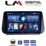 LM Digital - LM ZL4963 GPS Οθόνη OEM Multimedia Αυτοκινήτου για Hyundai Santa Fe  - IX45 2018 > 2019 (BT/GPS/WIFI/GPRS)