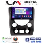 LM Digital - LM ZN4014A GPS Οθόνη OEM Multimedia Αυτοκινήτου για SsangYong Rexton 2015 > 2016 (CarPlay/AndroidAuto/BT/GPS/WIFI/GPRS)