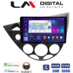 LM Digital - LM ZN4236 GPS Οθόνη OEM Multimedia Αυτοκινήτου για Ford Focus 1998 > 2004 (CarPlay/AndroidAuto/BT/GPS/WIFI/GPRS)