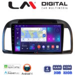 LM Digital - LM ZN4300B GPS Οθόνη OEM Multimedia Αυτοκινήτου για Nissan Micra 2002 > 2007 (CarPlay/AndroidAuto/BT/GPS/WIFI/GPRS)