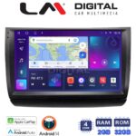 LM Digital - LM ZN4481 GPS Οθόνη OEM Multimedia Αυτοκινήτου για Toyota Prius 2002 > 2009 (CarPlay/AndroidAuto/BT/GPS/WIFI/GPRS)