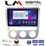 LM Digital - LM ZN4488 GPS Οθόνη OEM Multimedia Αυτοκινήτου για VW Scirocco & Eos 2008 > 2013 (CarPlay/AndroidAuto/BT/GPS/WIFI/GPRS)