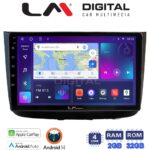 LM Digital - LM ZN4667 GPS Οθόνη OEM Multimedia Αυτοκινήτου για Mercedes Vito 2003 > 2015 (CarPlay/AndroidAuto/BT/GPS/WIFI/GPRS)