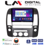 LM Digital - LM ZN4683 GPS Οθόνη OEM Multimedia Αυτοκινήτου για Nissan Navara 2006 > 2016 (CarPlay/AndroidAuto/BT/GPS/WIFI/GPRS)