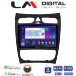 LM Digital - LM ZN4812 GPS Οθόνη OEM Multimedia Αυτοκινήτου για Mercedes CLK (W209) 2000 > 2004 (CarPlay/AndroidAuto/BT/GPS/WIFI/GPRS)