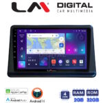 LM Digital - LM ZN4998 GPS Οθόνη OEM Multimedia Αυτοκινήτου για Mitsubishi Pajero 1996 > 2003 (CarPlay/AndroidAuto/BT/GPS/WIFI/GPRS)