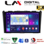 LM Digital - LM ZQ8009 GPS Οθόνη OEM Multimedia Αυτοκινήτου για HONDA CRV 2005>2012 (CarPlay/AndroidAuto/BT/GPS/WIFI/GPRS)