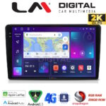 LM Digital - LM ZQ8019 GPS Οθόνη OEM Multimedia Αυτοκινήτου για Opel AstraH, CorsaD, Suzuki Ignis (CarPlay/AndroidAuto/BT/GPS/WIFI/GPRS)